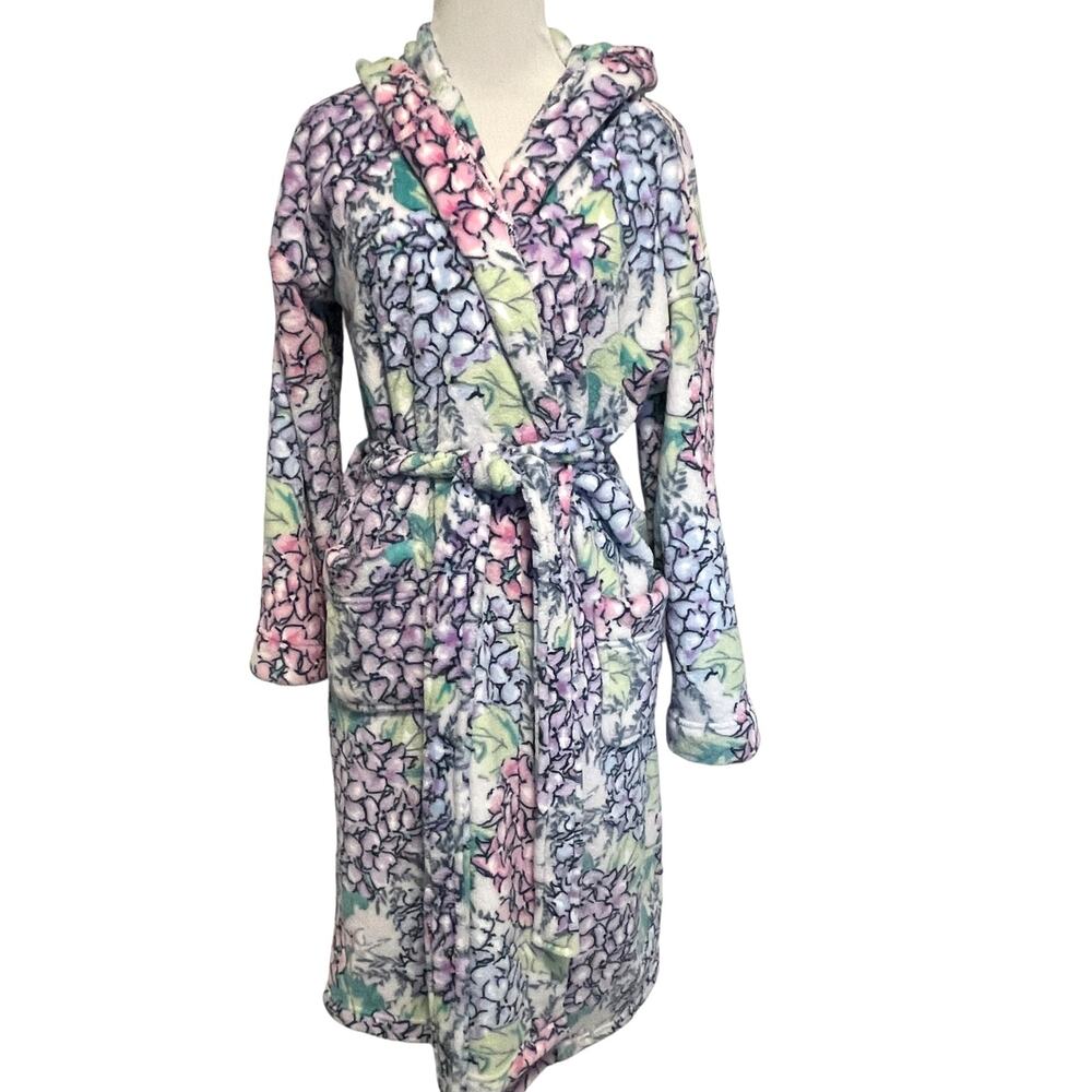 Vera Bradley Floral Hooded Robe - Multicolor